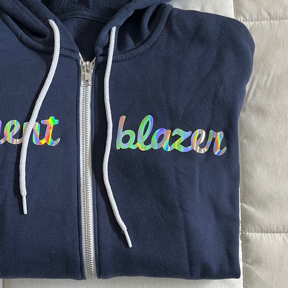 Salesforce Agentblazer Navy Blue Hoodie - American Apparel - Size Small - NWOT - Picture 4 of 7